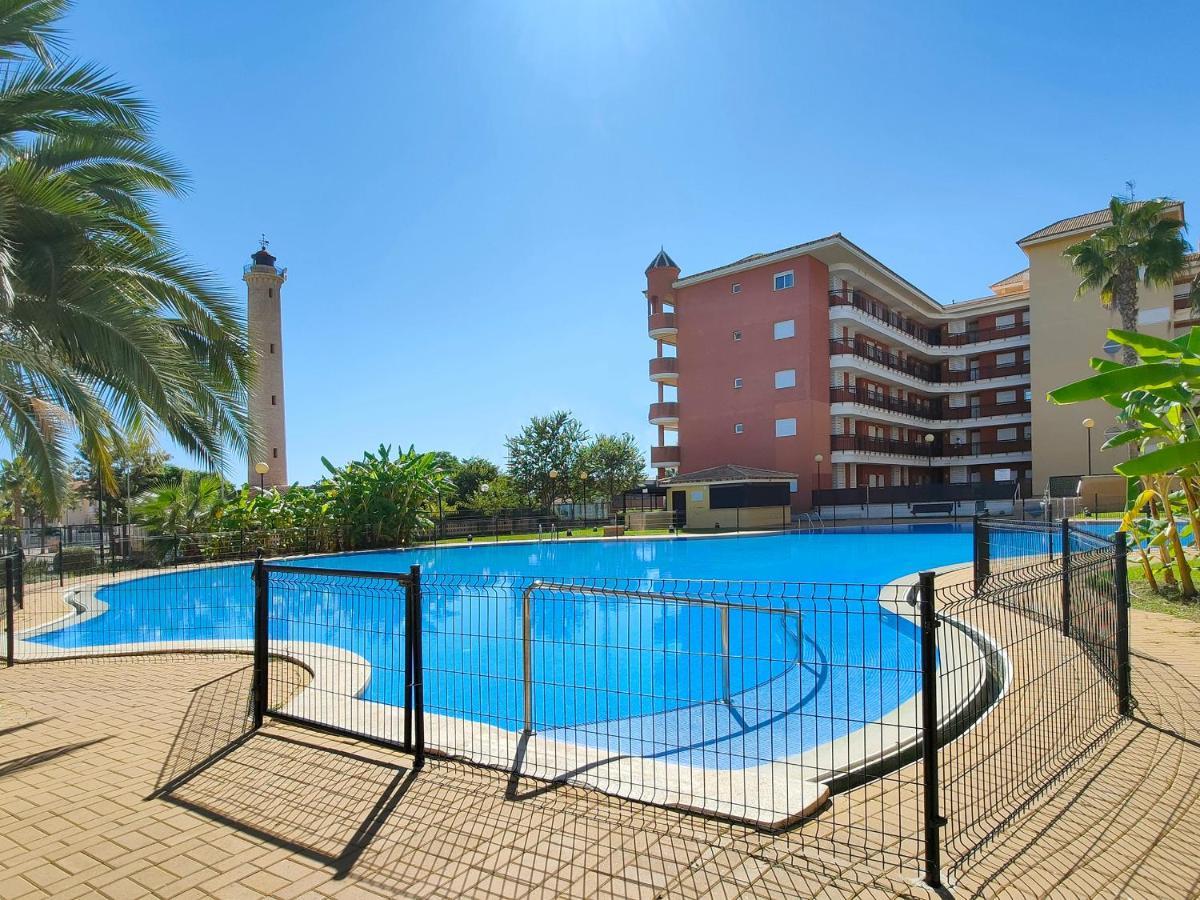 Global Properties, Apartamento Con Terraza Y Piscina En La Playa De Canet Canet d'En Berenguer Buitenkant foto