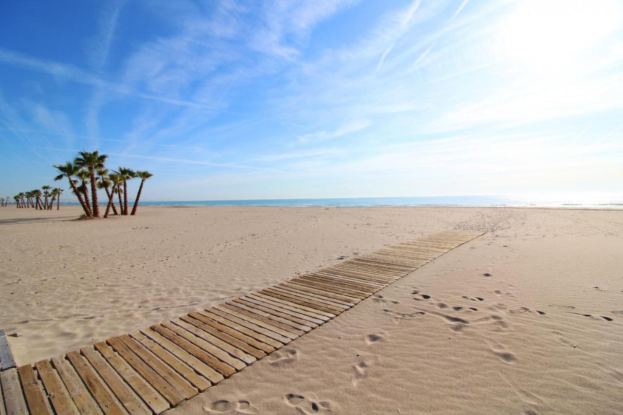 Global Properties, Apartamento Con Terraza Y Piscina En La Playa De Canet Canet d'En Berenguer Buitenkant foto